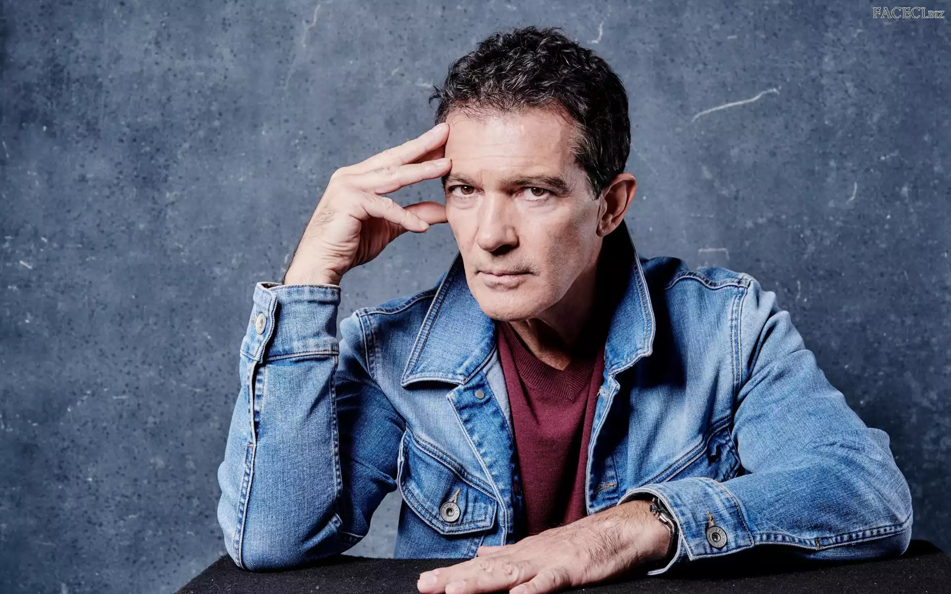 Antonio Banderas, Aktor, Kurtka, Dżinsowa